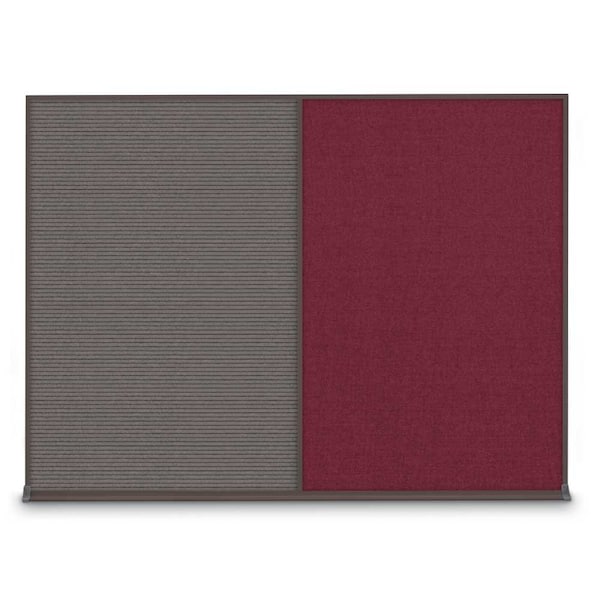 Double Door Radius Plus Corkboard, 60"X